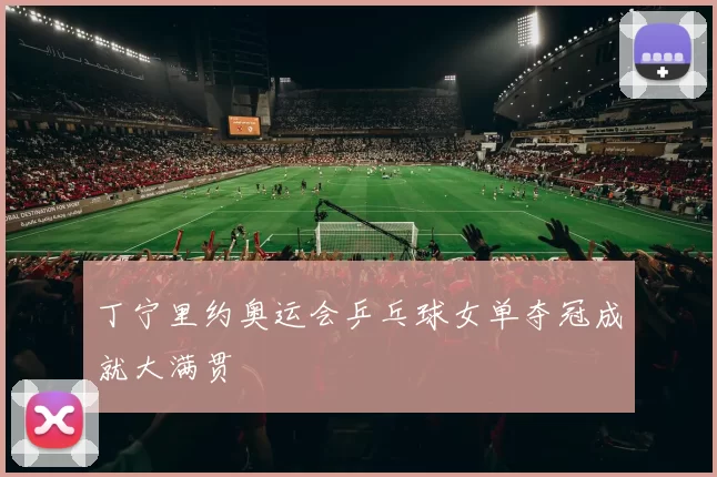 丁宁里约奥运会乒乓球女单夺冠成就大满贯